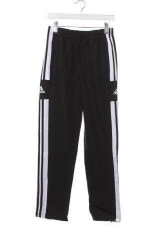 Детско спортно долнище Adidas, Размер 12-13y/ 158-164 см, Цвят Черен, Цена 32,67 лв.