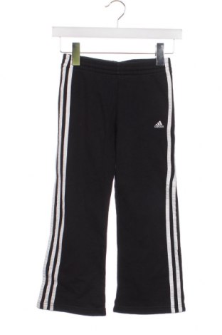 Kinder Sporthose Adidas, Größe 6-7y/ 122-128 cm, Farbe Schwarz, Preis 22,27 €