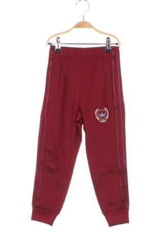 Pantaloni de trening, pentru copii Adidas Originals, Mărime 4-5y/ 110-116 cm, Culoare Roșu, Preț 125,05 Lei
