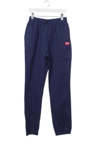 Pantaloni de trening, pentru copii FILA, Mărime 15-18y/ 170-176 cm, Culoare Albastru, Preț 176,71 Lei