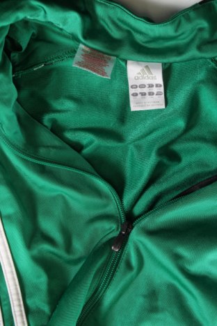 Детско спортно горнище Adidas, Размер 15-18y/ 170-176 см, Цвят Зелен, Цена 32,40 лв.