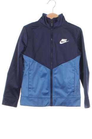 Детско спортно горнище Nike, Размер 4-5y/ 110-116 см, Цвят Син, Цена 41,44 лв.