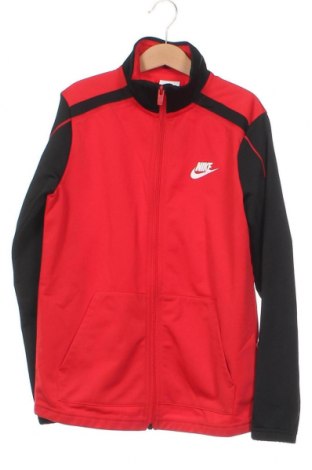 Детско спортно горнище Nike, Размер 9-10y/ 140-146 см, Цвят Червен, Цена 46,62 лв.