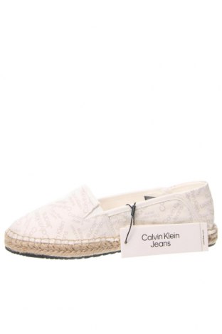 Espadrilles Calvin Klein Jeans, Größe 38, Farbe Weiß, Preis € 65,98