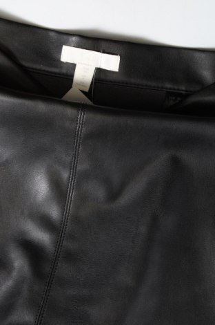 Kožená sukňa  H&M, Veľkosť S, Farba Čierna, Cena  12,23 €