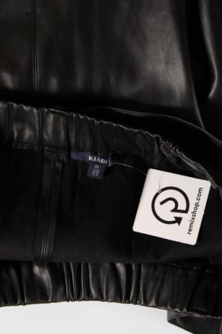 Δερμάτινη φούστα Kiabi, Μέγεθος XL, Χρώμα Μαύρο, Τιμή 12,31 €