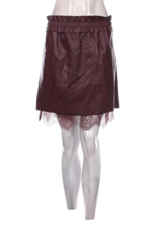 Kožená sukně  Reserved, Velikost S, Barva Červená, Cena  74,00 Kč