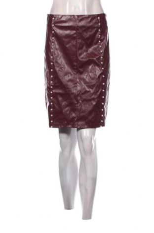 Kožená sukně  SHEIN, Velikost 4XL, Barva Červená, Cena  120,00 Kč