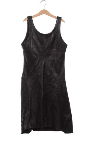 Кожена рокля Helmut Lang, Размер XS, Цвят Черен, Цена 252,85 лв.