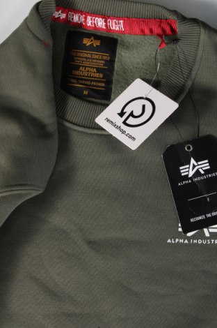Pánske tričko  Alpha Industries, Veľkosť M, Farba Zelená, Cena  42,59 €