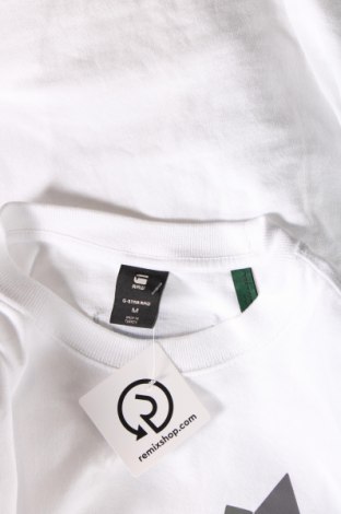 Herren Shirt G-Star Raw, Größe M, Farbe Weiß, Preis € 70,10