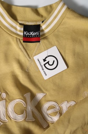 Мъжка блуза Kickers, Размер L, Цвят Жълт, Цена 20,00 лв.