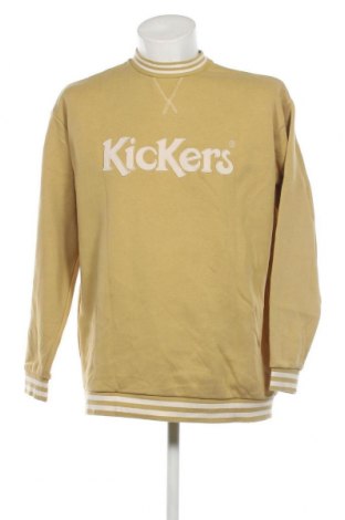 Ανδρική μπλούζα Kickers, Μέγεθος L, Χρώμα Κίτρινο, Τιμή 6,80 €