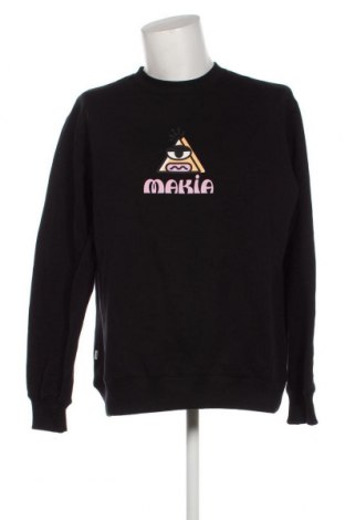 Ανδρική μπλούζα Makia Helsinki, Μέγεθος L, Χρώμα Μαύρο, Τιμή 41,01 €