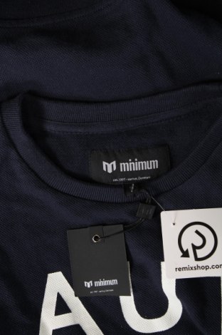 Ανδρική μπλούζα Minimum, Μέγεθος S, Χρώμα Μπλέ, Τιμή 36,00 €