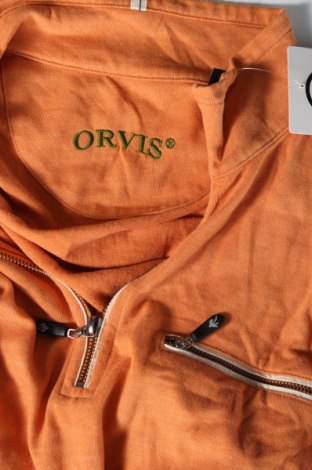 Herren Shirt Orvis, Größe L, Farbe Orange, Preis 5,92 €