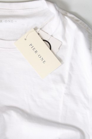 Мъжка блуза Pier One, Размер S, Цвят Бял, Цена 31,00 лв.
