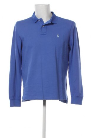 Męska bluzka Polo By Ralph Lauren, Rozmiar M, Kolor Niebieski, Cena 413,79 zł