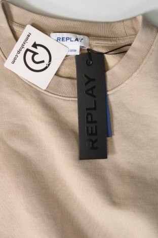 Pánske tričko  Replay, Veľkosť XL, Farba Béžová, Cena  60,99 €