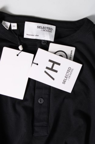 Ανδρική μπλούζα Selected Homme, Μέγεθος S, Χρώμα Μαύρο, Τιμή 5,85 €
