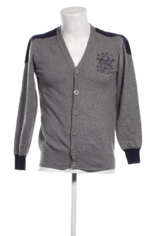 Jachetă tricotată de bărbați Beverly Hills Polo Club, Mărime XL, Culoare Gri, Preț 61,51 Lei