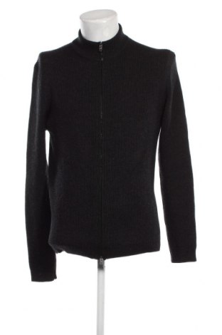 Jachetă tricotată de bărbați Roberto Collina, Mărime XL, Culoare Negru, Preț 322,37 Lei