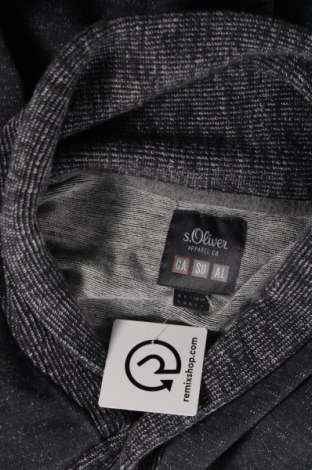 Jachetă tricotată de bărbați S.Oliver, Mărime L, Culoare Gri, Preț 31,32 Lei