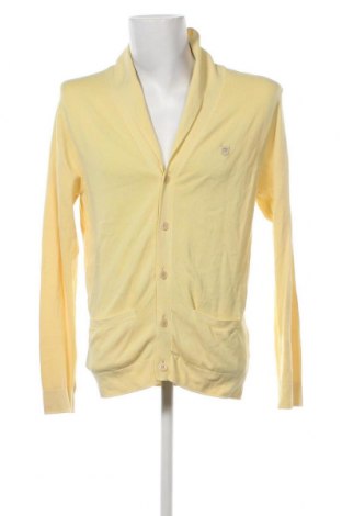 Jachetă tricotată de bărbați Scotch & Soda, Mărime L, Culoare Galben, Preț 55,92 Lei