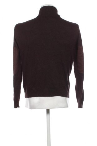 Jachetă tricotată de bărbați Zara Man, Mărime L, Culoare Maro, Preț 93,26 Lei