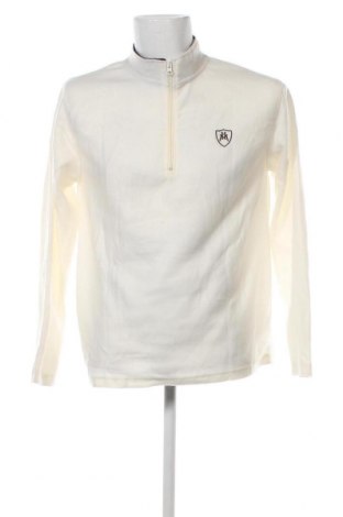 Ανδρική μπλούζα fleece L'homme Moderne, Μέγεθος M, Χρώμα Εκρού, Τιμή 3,54 €