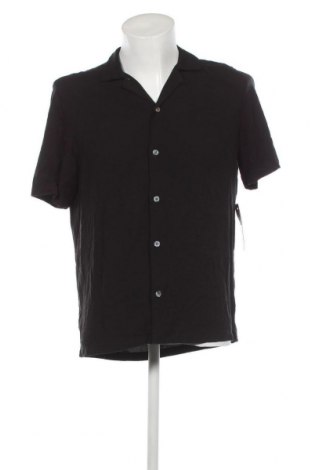 Ανδρικό πουκάμισο AllSaints, Μέγεθος S, Χρώμα Μαύρο, Τιμή 21,03 €