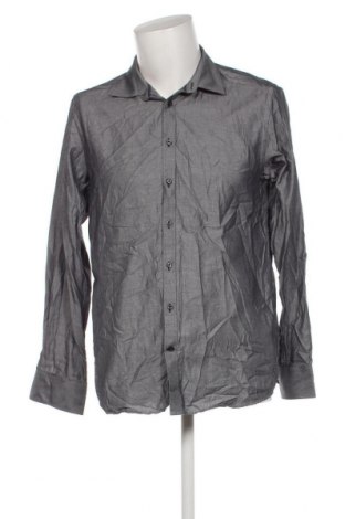 Ανδρικό πουκάμισο Bruun & Stengade, Μέγεθος M, Χρώμα Γκρί, Τιμή 15,35 €
