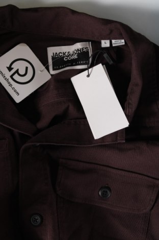 Herrenhemd Core By Jack & Jones, Größe L, Farbe Braun, Preis 5,26 €