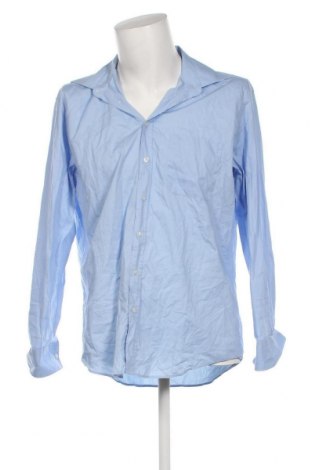 Ανδρικό πουκάμισο Dornbusch, Μέγεθος L, Χρώμα Μπλέ, Τιμή 7,67 €