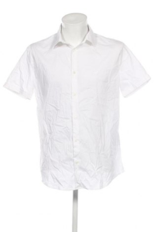 Мъжка риза Emporio Armani, Размер XXL, Цвят Бял, Цена 79,54 лв.