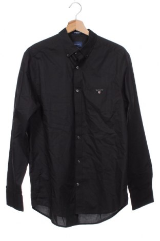 Ανδρικό πουκάμισο Gant, Μέγεθος M, Χρώμα Μαύρο, Τιμή 61,86 €