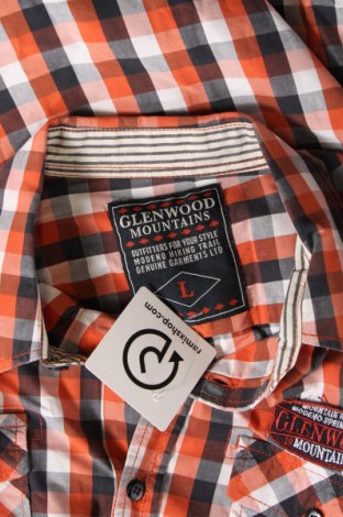 Herrenhemd Glenwood, Größe L, Farbe Mehrfarbig, Preis 2,89 €
