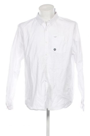 Ανδρικό πουκάμισο Hollister, Μέγεθος XXL, Χρώμα Λευκό, Τιμή 18,56 €