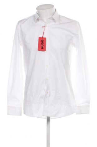 Ανδρικό πουκάμισο Hugo Boss, Μέγεθος L, Χρώμα Λευκό, Τιμή 100,53 €