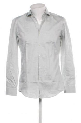 Ανδρικό πουκάμισο Hugo Boss, Μέγεθος M, Χρώμα Γκρί, Τιμή 82,06 €