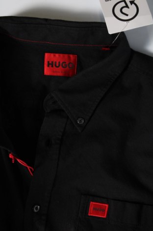 Ανδρικό πουκάμισο Hugo Boss, Μέγεθος XXL, Χρώμα Μαύρο, Τιμή 102,58 €
