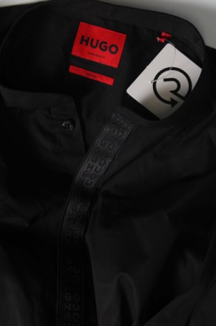 Ανδρικό πουκάμισο Hugo Boss, Μέγεθος M, Χρώμα Μαύρο, Τιμή 99,50 €