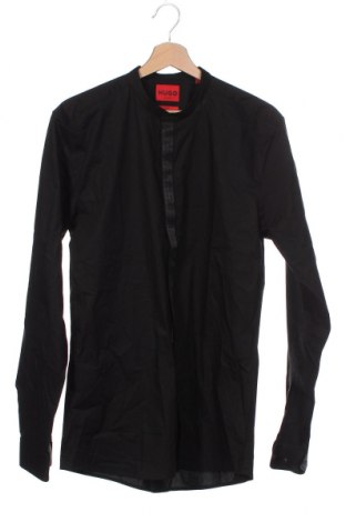 Ανδρικό πουκάμισο Hugo Boss, Μέγεθος M, Χρώμα Μαύρο, Τιμή 96,43 €
