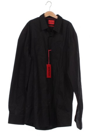 Ανδρικό πουκάμισο Hugo Boss, Μέγεθος L, Χρώμα Μαύρο, Τιμή 100,53 €