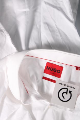 Herrenhemd Hugo Boss, Größe L, Farbe Weiß, Preis € 61,55