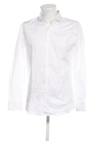 Herrenhemd Hugo Boss, Größe L, Farbe Weiß, Preis € 61,55
