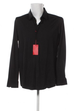 Мъжка риза Hugo Boss, Размер XL, Цвят Черен, Цена 171,14 лв.
