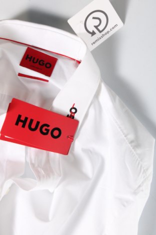 Herrenhemd Hugo Boss, Größe M, Farbe Weiß, Preis € 102,58