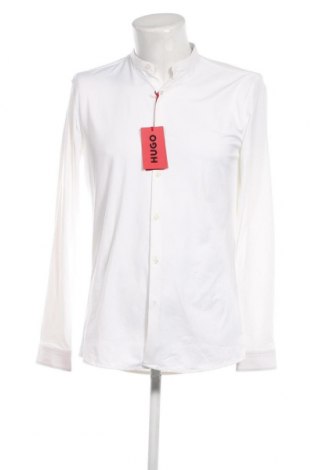 Ανδρικό πουκάμισο Hugo Boss, Μέγεθος M, Χρώμα Λευκό, Τιμή 100,53 €