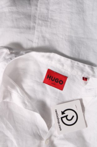 Ανδρικό πουκάμισο Hugo Boss, Μέγεθος S, Χρώμα Λευκό, Τιμή 100,53 €